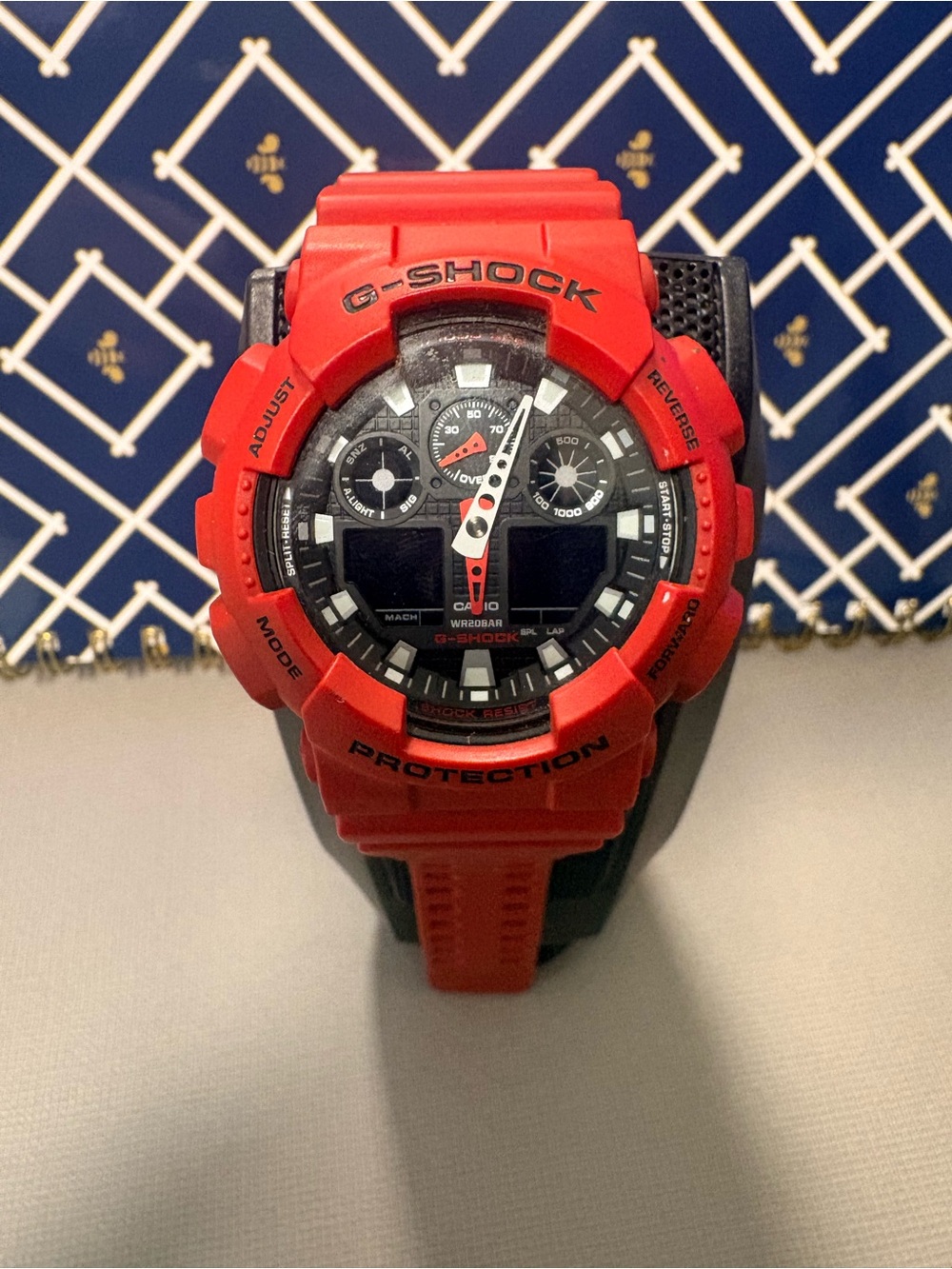 Casio Red and Black G-Shock Sport Watch